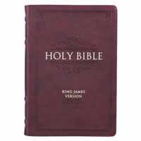 KJV Bible Thinline Burgundy