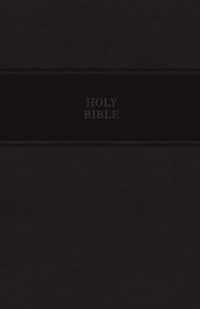 KJV, Reference Bible, Personal Size Giant Print, Leathersoft, Black, Red Letter Edition, Comfort Print