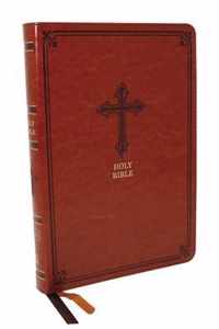 KJV, Thinline Bible, Leathersoft, Brown, Red Letter, Comfort Print