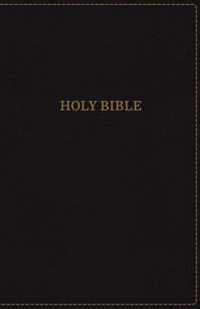 KJV Holy Bible: Large Print Thinline Bible, Black Leathersoft, Red Letter, Comfort Print