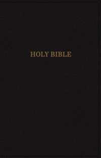 KJV Holy Bible, Super Giant Print Reference Bible, Deluxe Black Leathersoft, 43,000 Cross References, Red Letter, Comfort Print