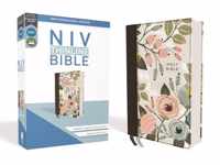 Niv, Thinline Bible, Cloth Over Board, Floral, Red Letter Edition, Comfort Print