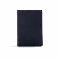 KJV Large Print Compact Reference Bible, Black LeatherTouch