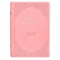 KJV Bible Giant Print Full Size Pink