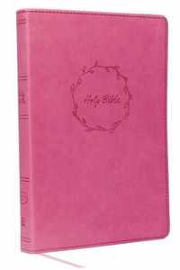 KJV, Thinline Bible, Leathersoft, Pink, Red Letter Edition, Comfort Print