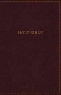 KJV, Thinline Bible, Leathersoft, Burgundy, Red Letter, Comfort Print