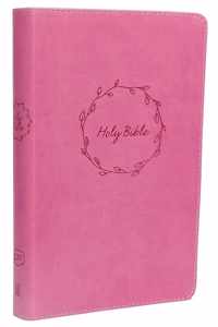 KJV, Deluxe Gift Bible, Leathersoft, Pink, Red Letter, Comfort Print