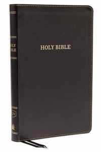 KJV, Thinline Bible, Leathersoft, Black, Thumb Indexed, Red Letter, Comfort Print