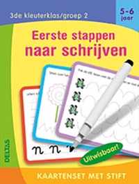 Kaartenset met stift  -   Eerste stappen naar schrijven (5-6 j.)