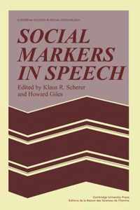 Social Markers in Speech