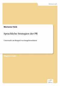 Sprachliche Strategien der PR