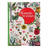 50 weetjes, 50 stickers  -   Natuur