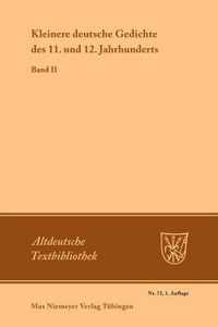 Kleinere deutsche Gedichte des 11. und 12. Jahrhunderts