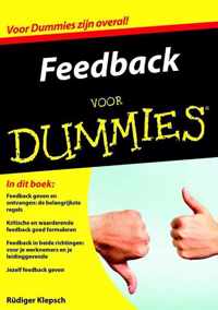 Voor Dummies - Feedback voor Dummies