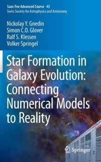 Star Formation in Galaxy Evolution Connecting Numerical Models to Reality