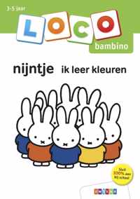 Loco Bambino  -   nijntje ik leer kleuren