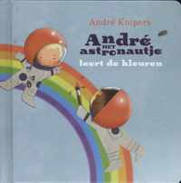 André het astronautje leert de kleuren