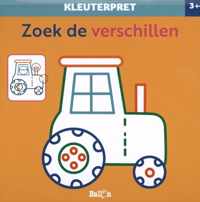 Kleuterpret 0 -  Zoek de verschillen 3+