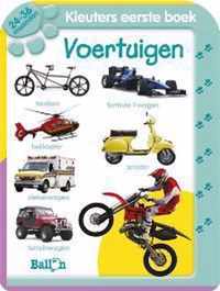 Kleuters Eerste Boek: Voertuigen (24-36 Maanden)