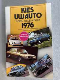 1976 Kies uw auto knac autojaarboek