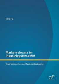 Markenrelevanz Im Industriegutersektor