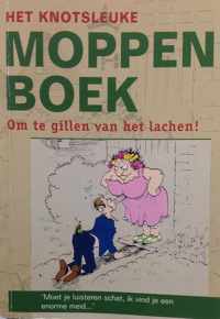 Het knotsgekke moppen boek