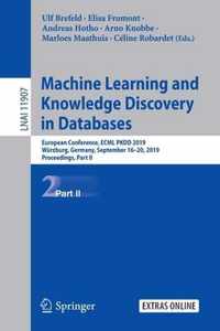 Machine Learning and Knowledge Discovery in Databases: European Conference, Ecml Pkdd 2019, Würzburg, Germany, September 16-20, 2019, Proceedings, Par