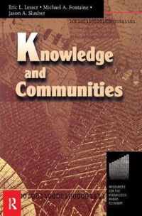 Knowledge and Communities