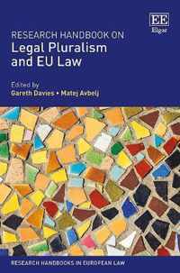 Research Handbook on Legal Pluralism and EU Law