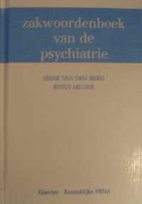 ZAKWOORDENBOEK VAN DE PSYCHIATRIE