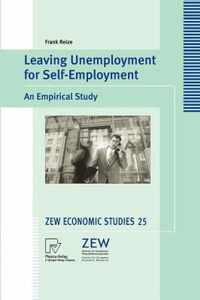 Leaving Unemployment for Self-Employment