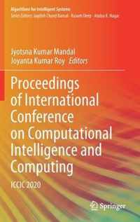 Proceedings of International Conference on Computational Intelligence and Computing