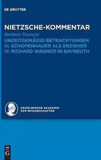 Kommentar Zu Nietzsches Unzeitgemassen Betrachtungen