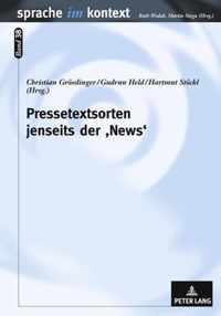 Pressetextsorten Jenseits Der 'News'