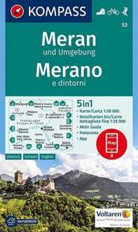 Kompass WK53 Meran und Umgebung, Merano