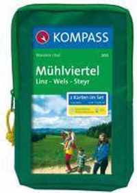 Kompass WK202 Mühlviertel, Linz und Umgebung, Wels, Steyr