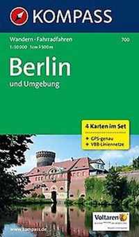 Kompass WK700 Berlijn / Berlin und Umgebung