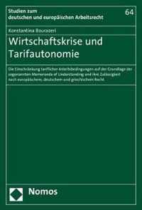 Tarifautonomie Und Wirtschaftskrise