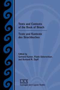 Texts and Contexts of the Book of Sirach / Texte und Kontexte des Sirachbuches