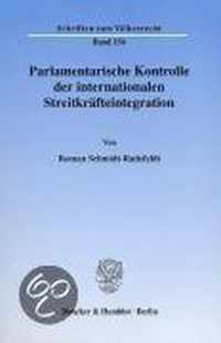 Parlamentarische Kontrolle Der Internationalen Streitkrafteintegration