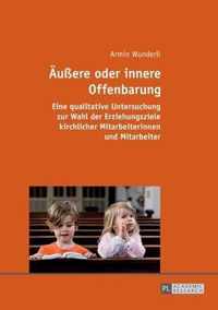 Aeussere Oder Innere Offenbarung