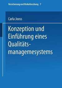 Konzeption Und Einfuhrung Eines Qualitatsmanagementsystems