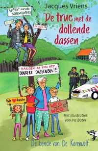 De bende van De Korenwolf  -   De truc met de dollende dassen