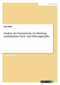 Analyse der Instrumente zur Bindung auslandischer Fach- und Fuhrungskrafte