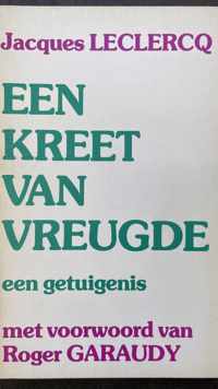 Kreet van vreugde