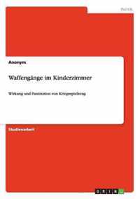 Waffengange im Kinderzimmer