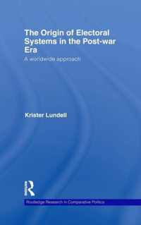 The Origin of Electoral Systems in the Postwar Era: A Worldwide Approach