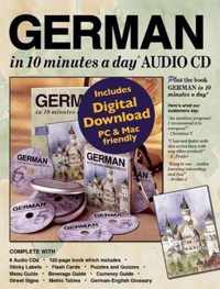 German In 10 Minutes Day PB & AUDIO CD