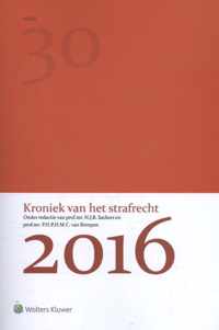 Kroniek van het strafrecht 2016