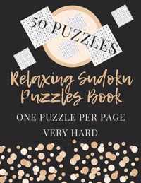 Relaxing Sudoku Puzzles Book